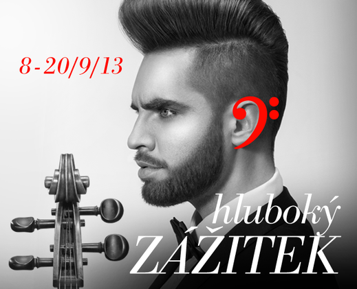 Reklama festivalu Dvořákova Praha od agentury Scholz & Friends.