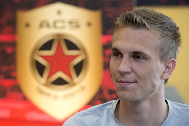 Záložník Bořek Dočkal si proti Plzni odbyl premiéru v dresu Sparty.