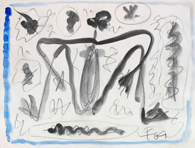 Křížkův art-brut a tašismus z 50. let ovládne Valdštejnskou jízdárnu.