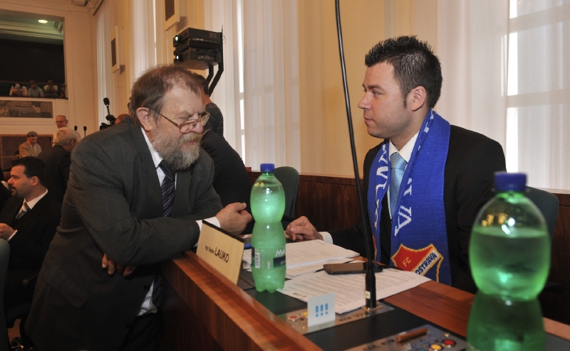 Radim Lauko (vpravo). Radim Lauko (vpravo).