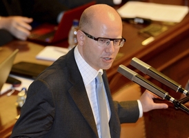 Předseda ČSSD Bohuslav Sobotka.