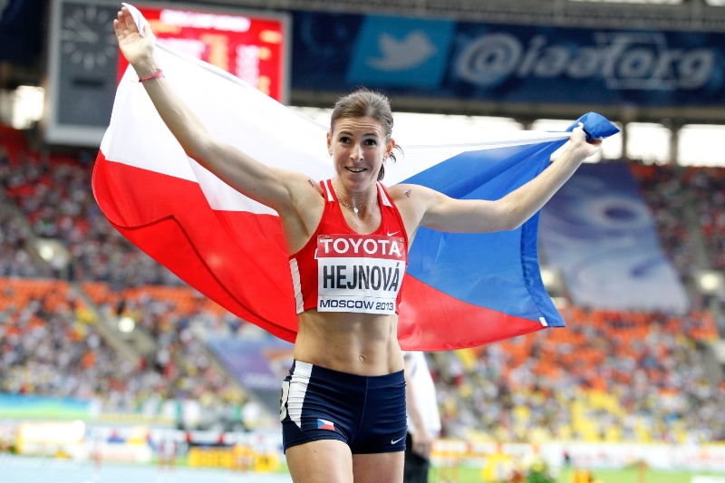 Zuzana Hejnová po triumfu v Moskvě.