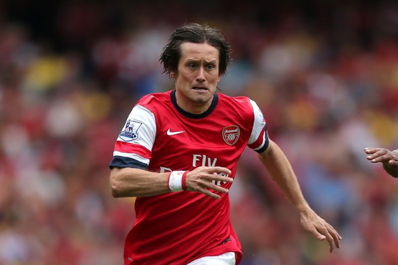 Opora anglického Arsenalu Tomáš Rosický. Opora anglického Arsenalu Tomáš Rosický.
