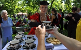 Takhle vypadal festival Čajomír loni.