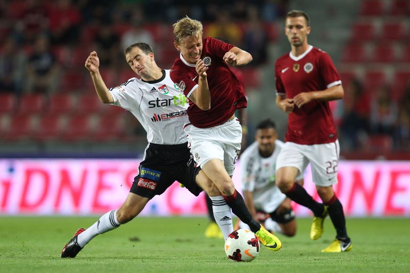 Sparta si poradila s Příbramí. Sparta si poradila s Příbramí.