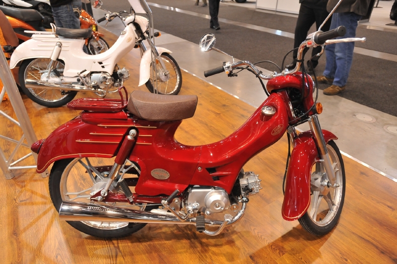 Malé motocykly Pionýr.