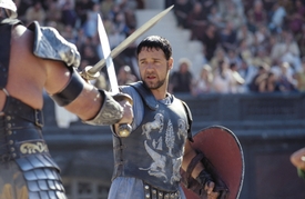 Film Gladiátor vysílala v neděli večer stanice Prima Cool.