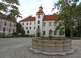 Zámek v Třeboni.