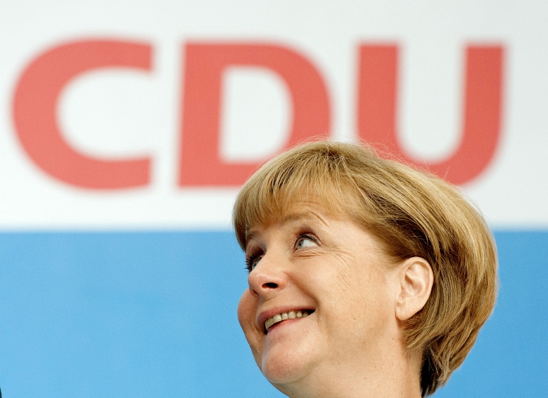 CDU ve volbách sází na oblíbenost Angely Merkelové.