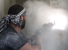 Rebelové doufají, že útok USA zásadně oslabí syrskou armádu.