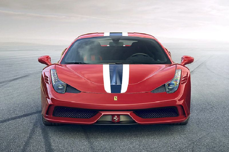 Jednou z obdivovaných novinek bude ve Frankfurtu zcela jistě Ferrari 458 Speciale.