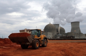 Výstavba jaderného reaktoru v elektrárně Vogtle společnosti Westinghouse.