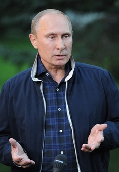 Ruský prezident Vladimir Putin.