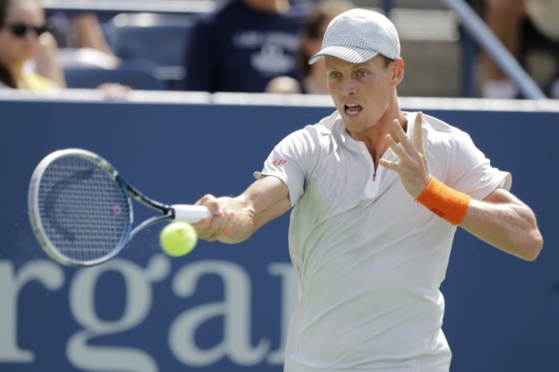 Česká tenisová jednička Tomáš Berdych. Česká tenisová jednička Tomáš Berdych.