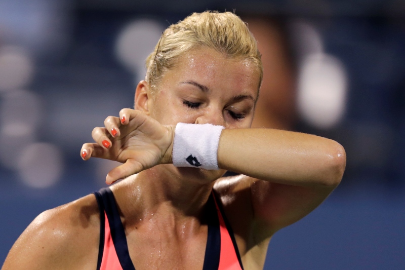 Agnieszka Radwaňská končí na US Open nečekaně brzy.