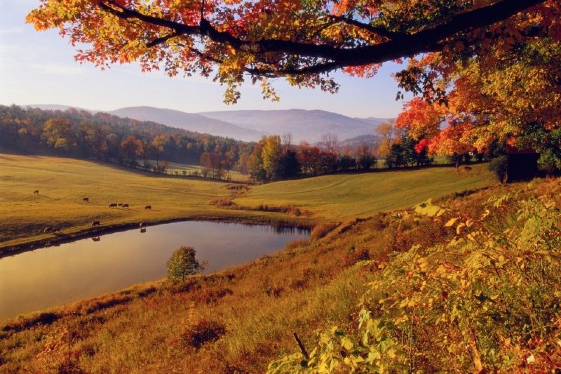Vermont, USA. (Foto: Profimedia.cz/Bob Krist/Corbis)