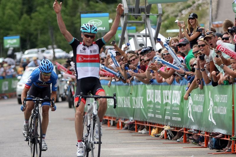 Americký cyklista Chris Horner.