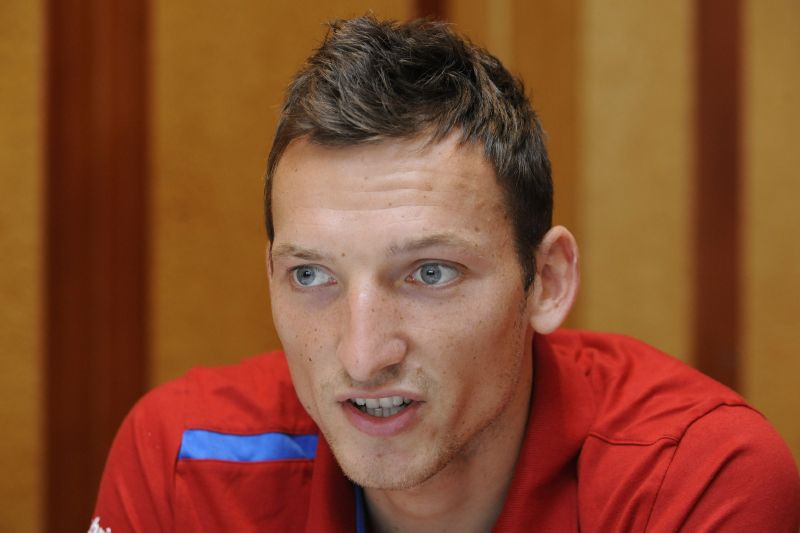 Reprezentační útočník Libor Kozák. Reprezentační útočník Libor Kozák.