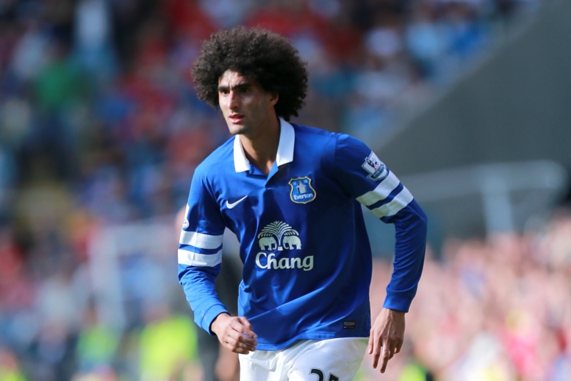 Belgický záložník Marouane Fellaini přestoupil z Evertonu do Manchesteru United. 