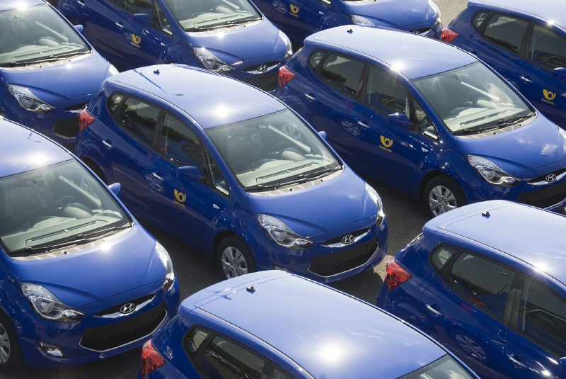 Hyundai dodá České poště celkem 290 vozů Hyundai ix20 s motorem 1.4 CRDi o výkonu 57kW.