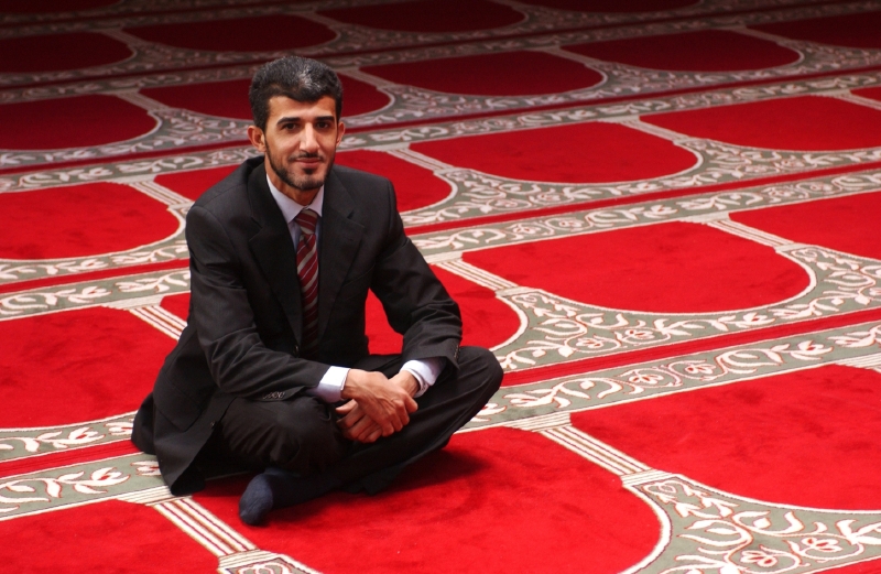 Lídr českých muslimů Muneeb Hassan Alrawi.