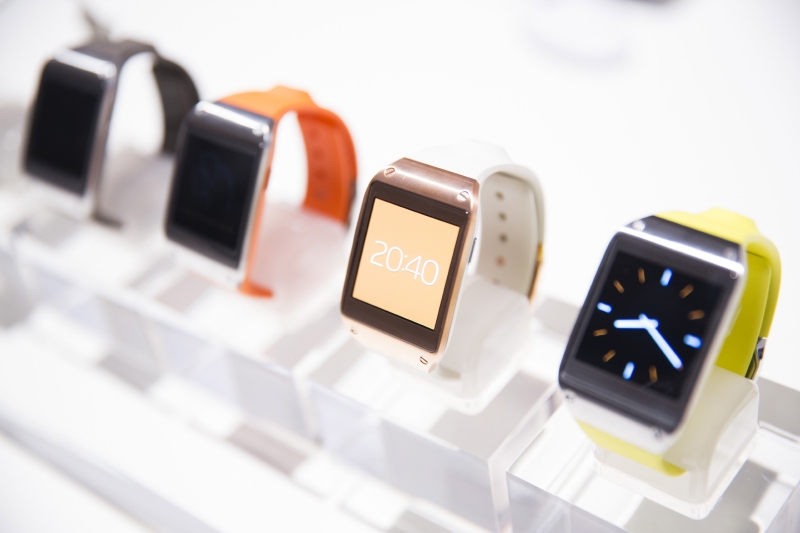 Chytré hodinky Galaxy Gear. Chytré hodinky Galaxy Gear.