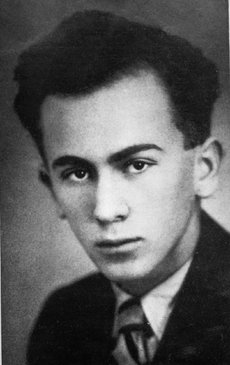 Český básník Jiří Orten, vlastním jménem Jiří Ohrenstein.