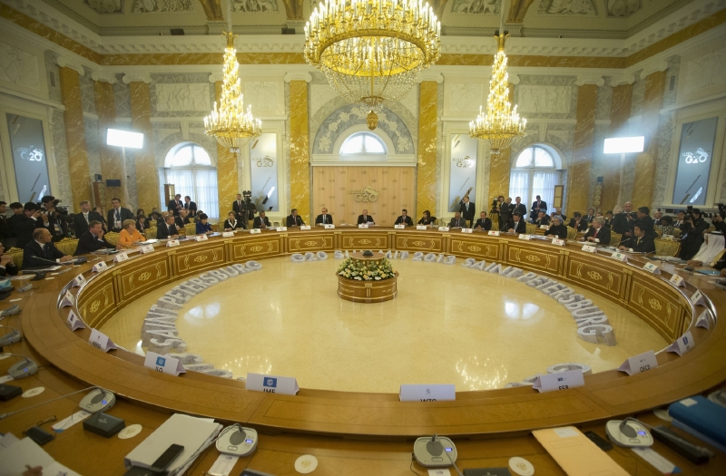 Zástupci BRICS rokovali při summitu G20. Zástupci BRICS rokovali při summitu G20.