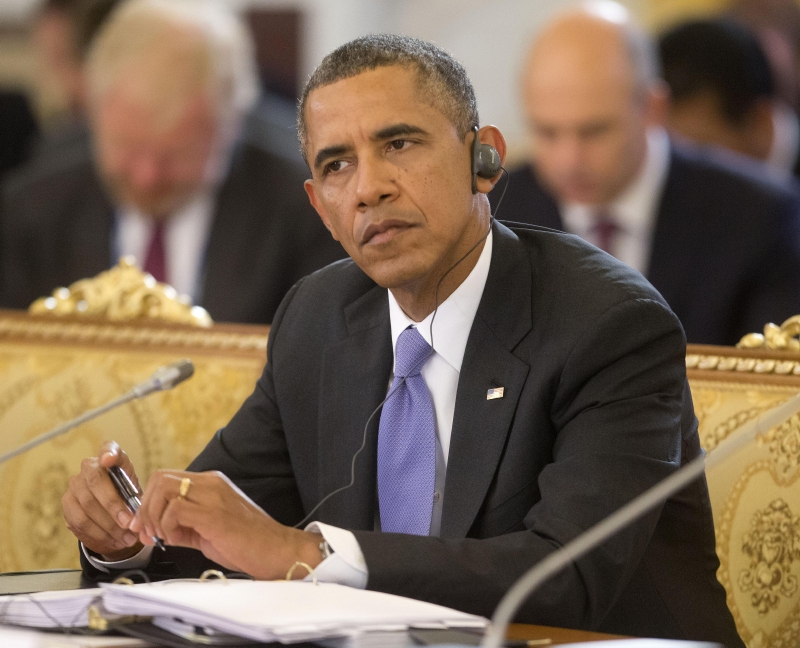 Baracku Obamovi se v Petrohradu dostalo chladného přijetí.