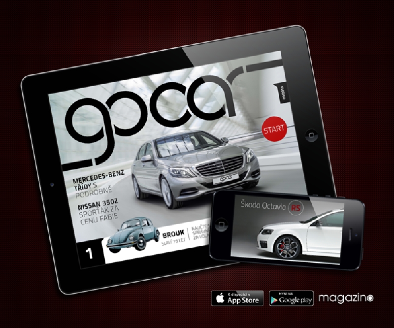 Magazino Media přichází s třetím tabletovým časopisem Gocar. Magazino Media přichází s třetím tabletovým časopisem Gocar.