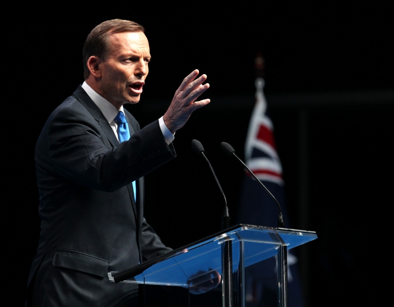 Pravděpodobný budoucí australský premiér Tony Abbott.
