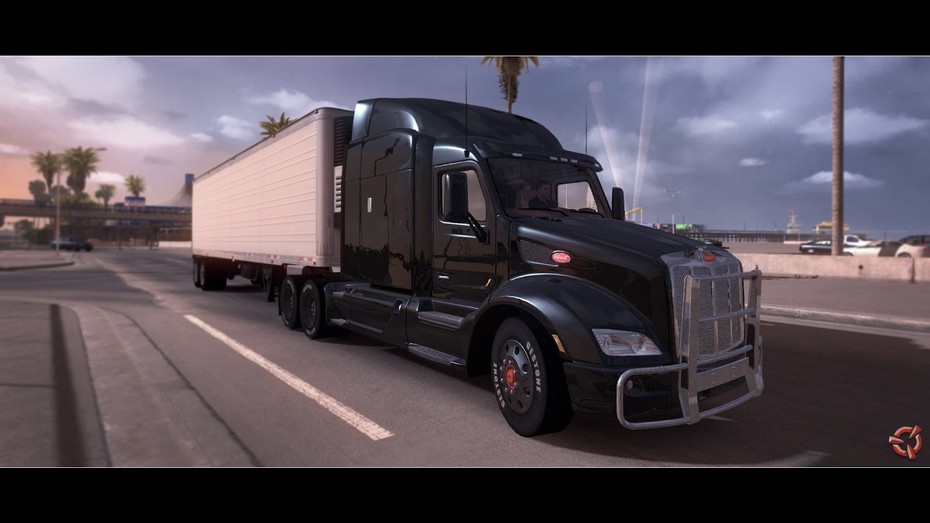American Truck Simulator.