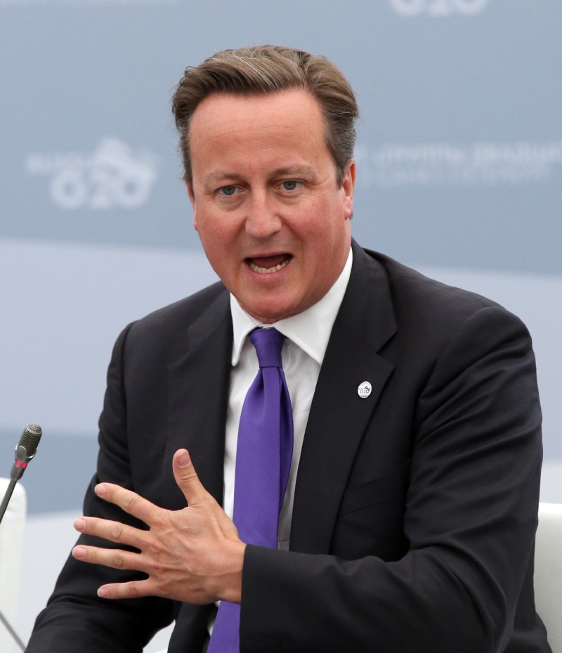 Britský premiér David Cameron. Britský premiér David Cameron.