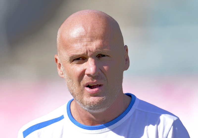 Trenér fotbalové reprezentace Michal Bílek.