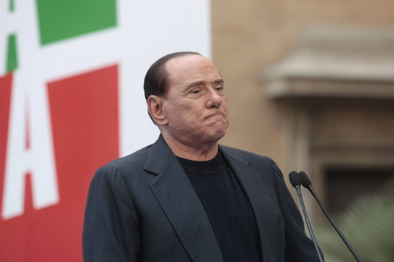 Italský bývalý premiér Silvio Berlusconi.