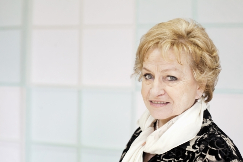 Legendární sportovní gymnastka Věra Čáslavská.