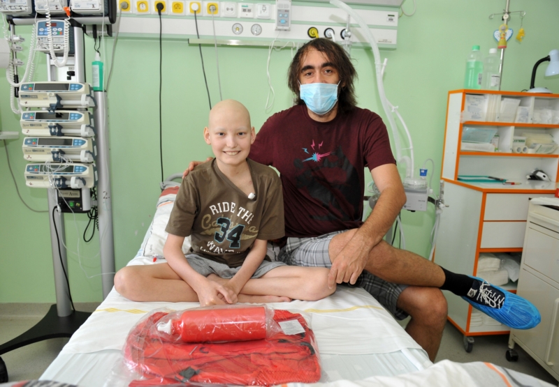 Z přítomnosti Jakuba Koháka byly děti nadšené.