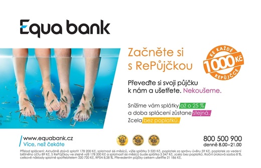 Kampaň Equa bank.