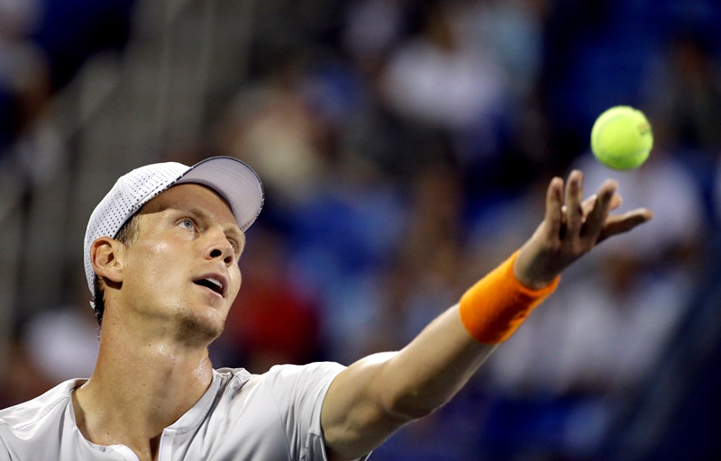 Tomáš Berdych, jednička českého týmu.