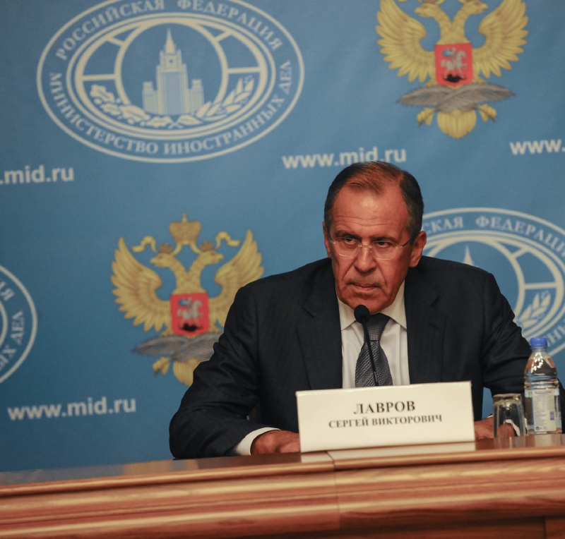 Ruský ministr zahraniční Sergei Lavrov.