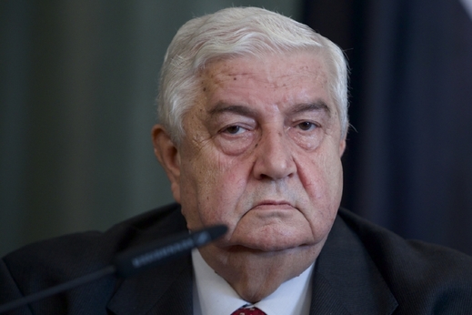 Syrský ministr zahraničí Valíd Mualim ruský návrh vítá.