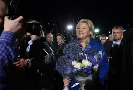 Volební triumf.
