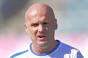 Trenér Michal Bílek.