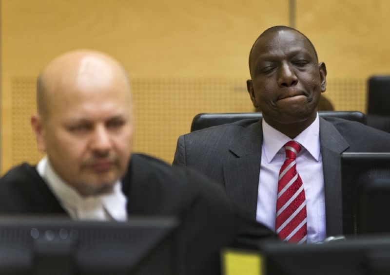 William Ruto před soudem ICC.