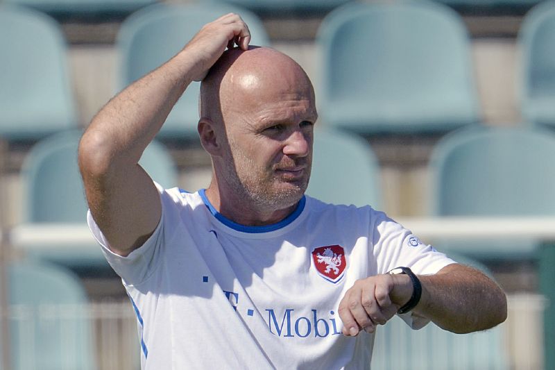 Trenér Michal Bílek. Trenér Michal Bílek.