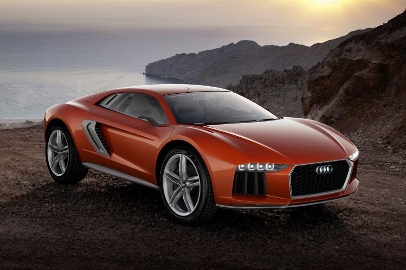 Koncept crossoveru Audi. 