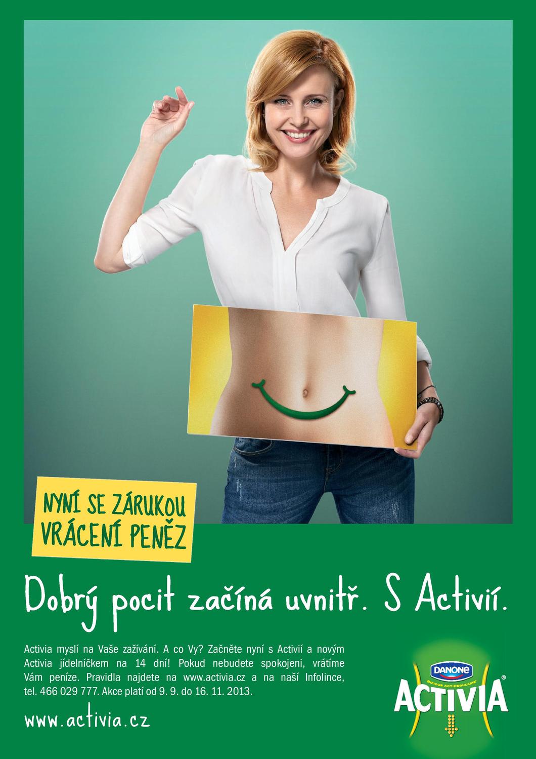 Reklama Danone.
