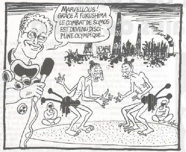 Karikaturista se vyřádil.