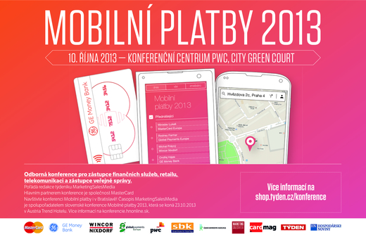 Konference Mobilní platby.