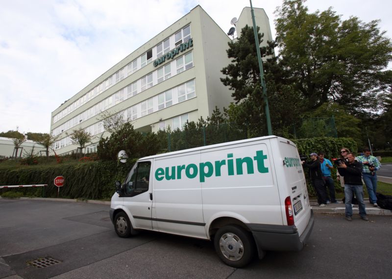 Sídlo společnosti Europrint.
